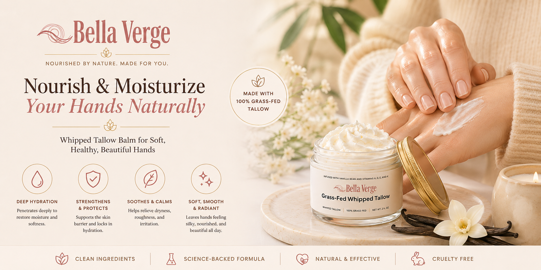 Hand Care Transformation: Why Whipped Tallow Cream Is Your Skin’s Rescue (And How To Use It Right)