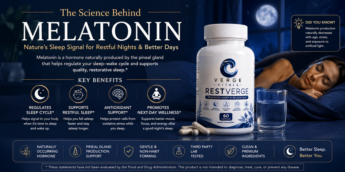 Melatonin: Sleep Support and Nighttime Recovery