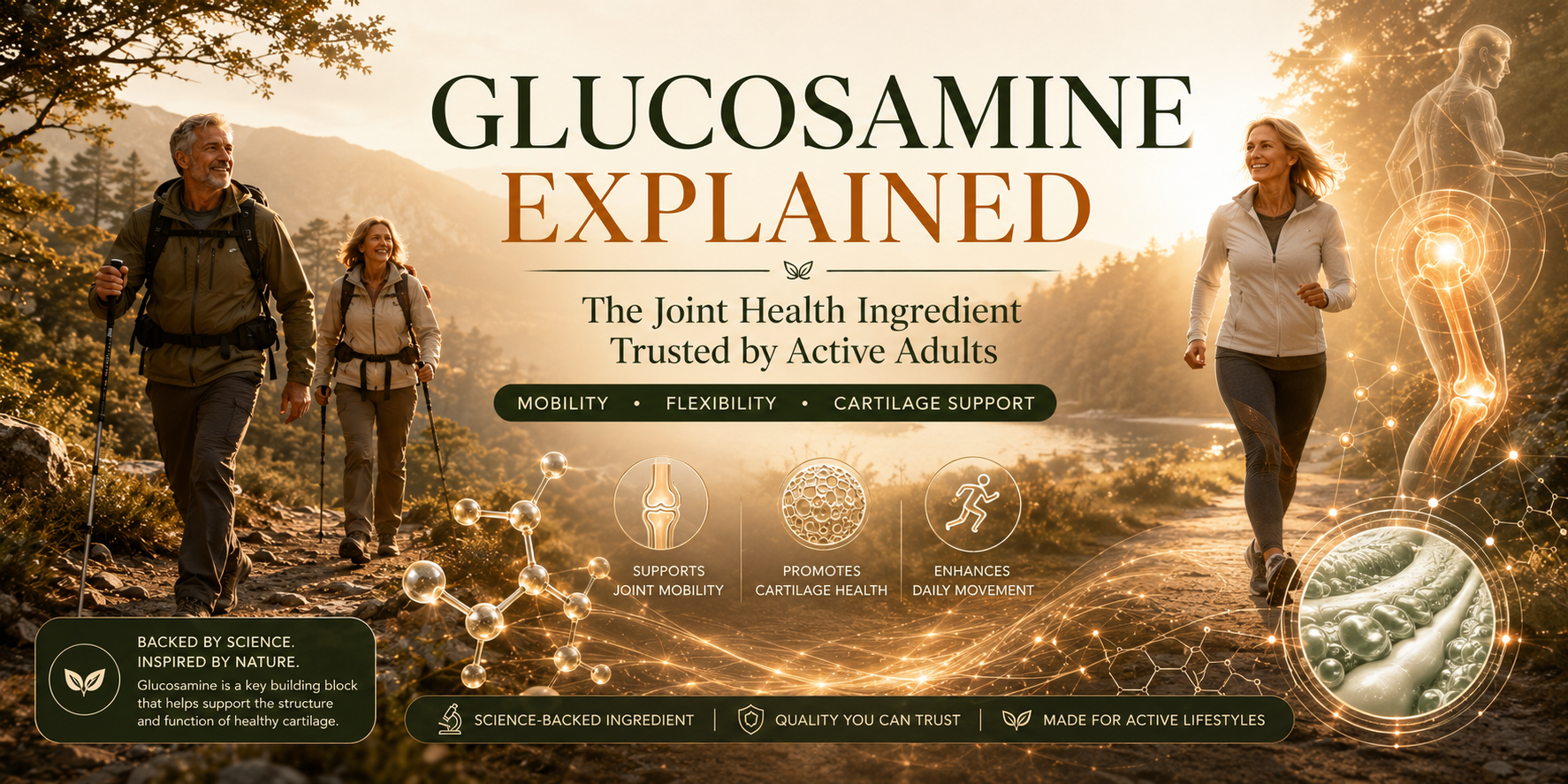 Glucosamine Explained: Why This Joint Health Ingredient Remains One of the Most Popular Supplements for Active Adults