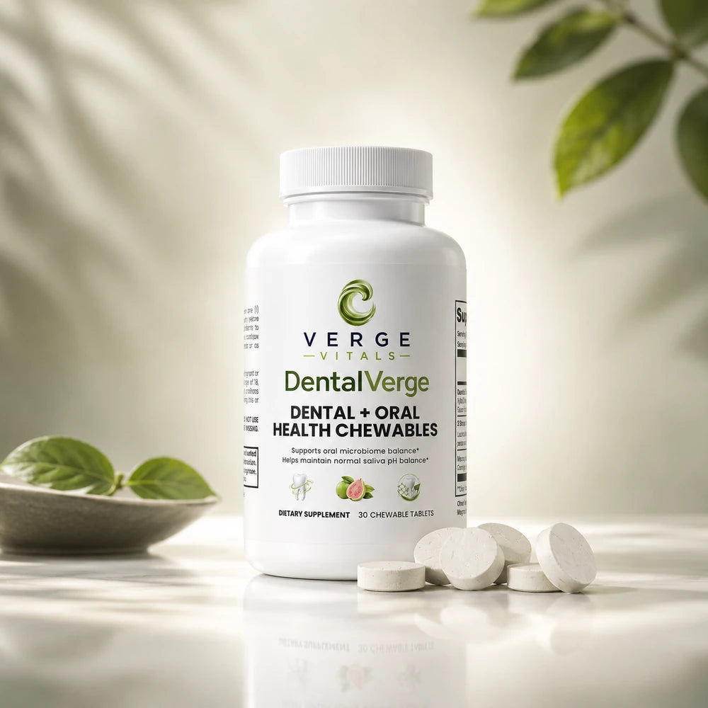 DentalVerge Dental + Oral Health Chewable — Daily Support for Your Smile & Oral Wellness