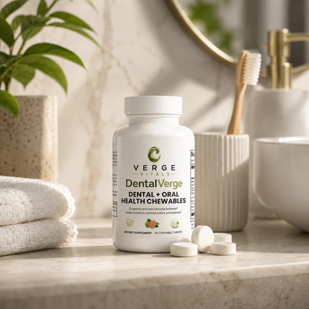 DentalVerge Dental + Oral Health Chewable — Daily Support for Your Smile & Oral Wellness