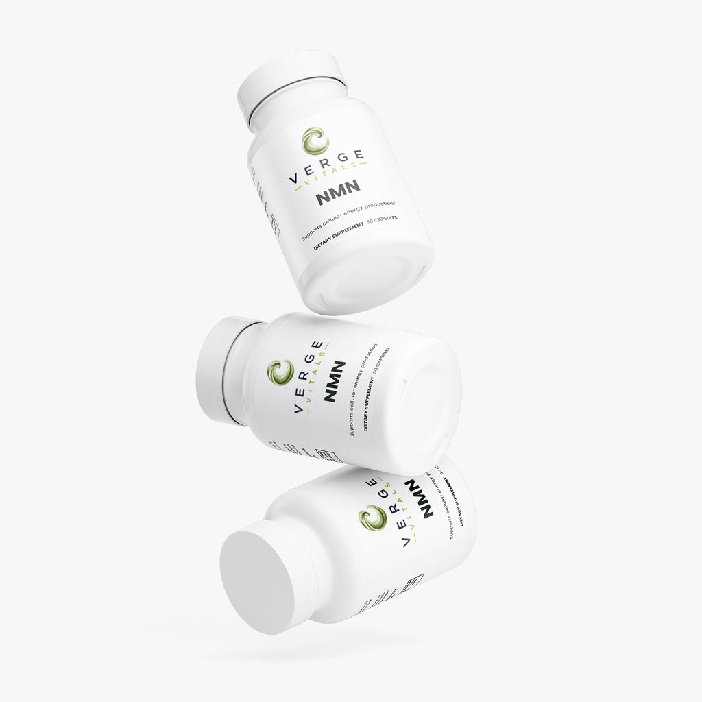 NMN Capsules | 500 mg ß-Nicotinamide Mononucleotide | NAD+ & Cellular Energy Support | 30 Capsules