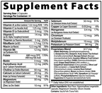 ClarityVerge  Brain & Focus Formula — Mental Clarity, Focus, Memory & Cognitive Support | Nootropic Brain Wellness Supplement | Vitamins, Botanicals & Amino Acids | 60 Capsules