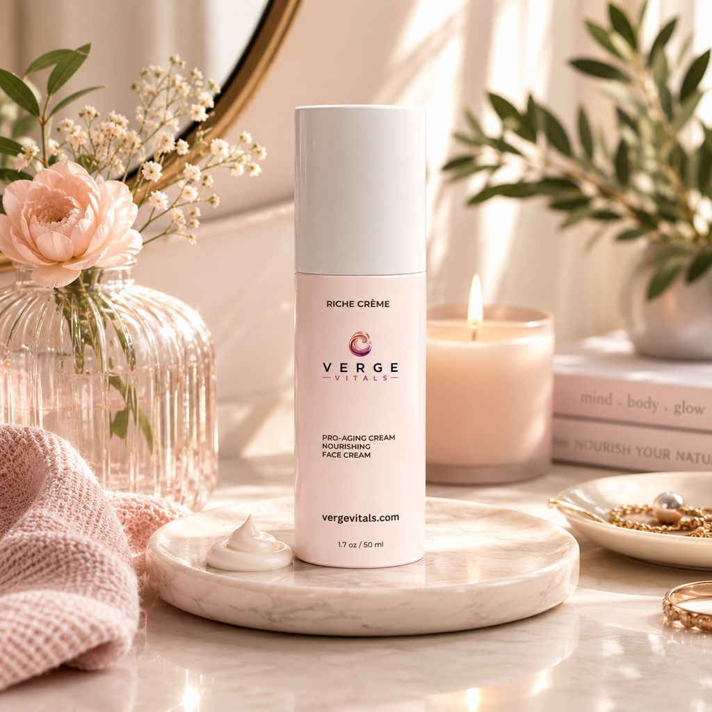 Pro-Aging Nourishing Face Cream | Deep Hydration & Radiance Moisturizer | 1.7 fl oz