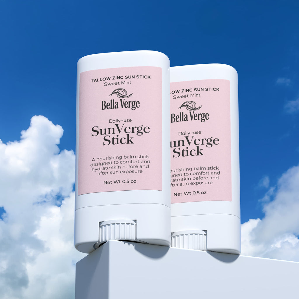 SunVerge Tallow Zinc Sun Stick 2 Pack