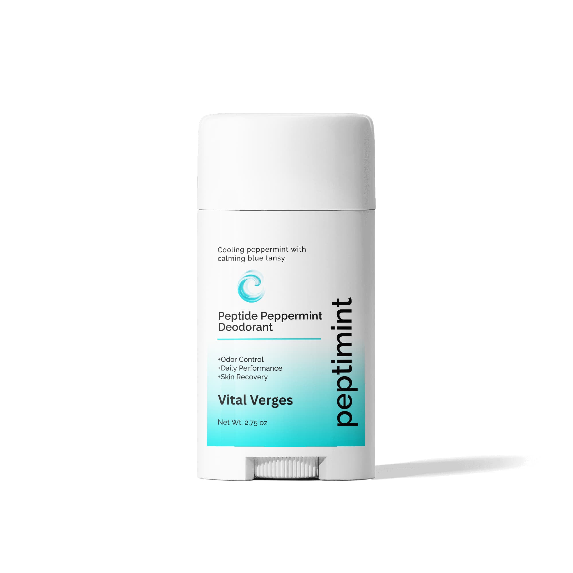 2 Pack Peptide Peppermint Deodorant
